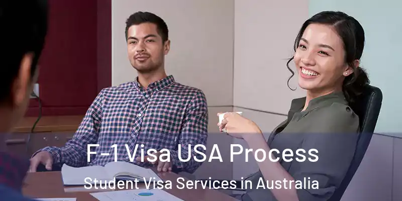 F-1 Visa USA Process Student Visa Services in Australia